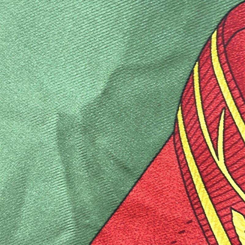 Hermes Scarf Carre 90 Green X Blue X Dark Brown Lettres Equestres