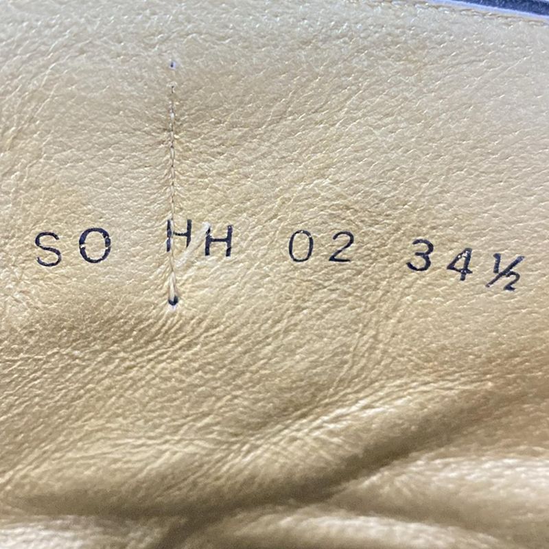 Yves Saint Laurent Short Boots 34 1 2 Women - Black Leather