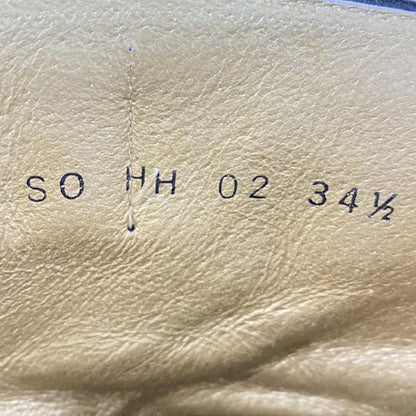 Yves Saint Laurent Short Boots 34 1 2 Women - Black Leather