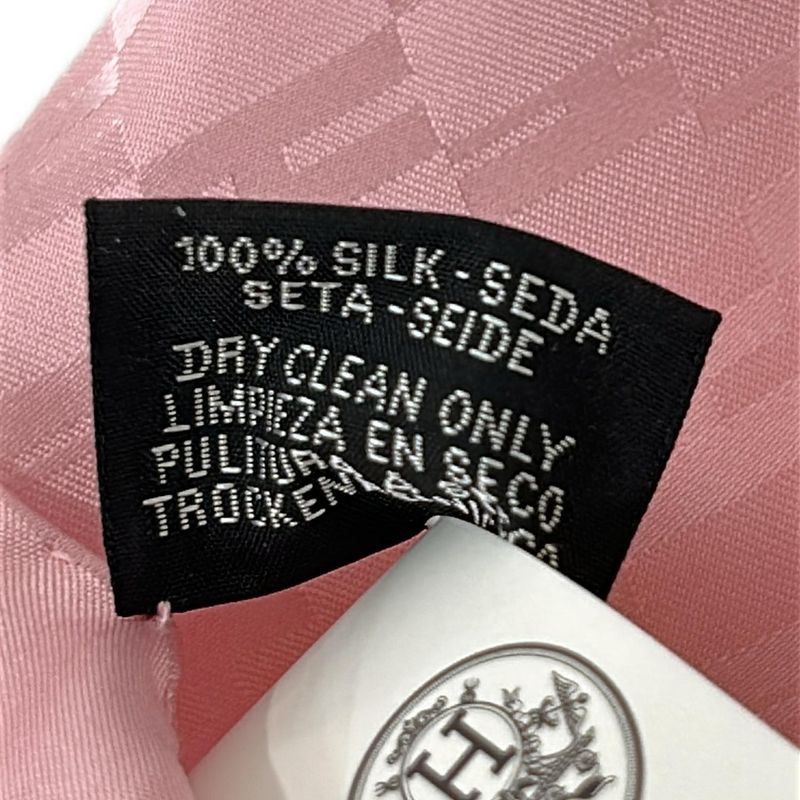 Hermes Scarf Petit Carre Rose Grand H