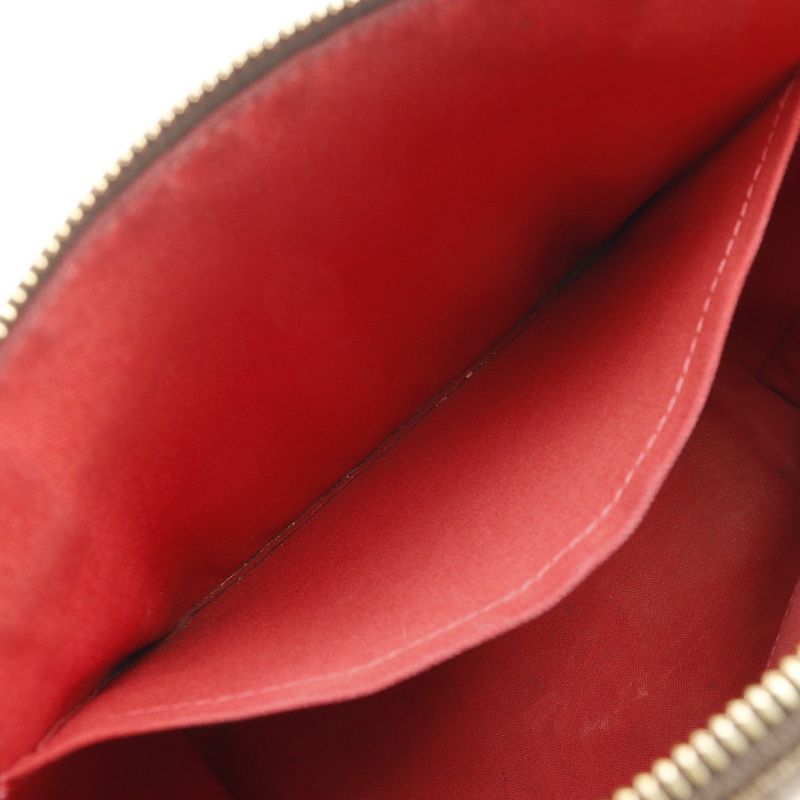 Louis Vuitton Totally PM N41282 Damier Canvas Brown Du0165 Women's Tote Bag