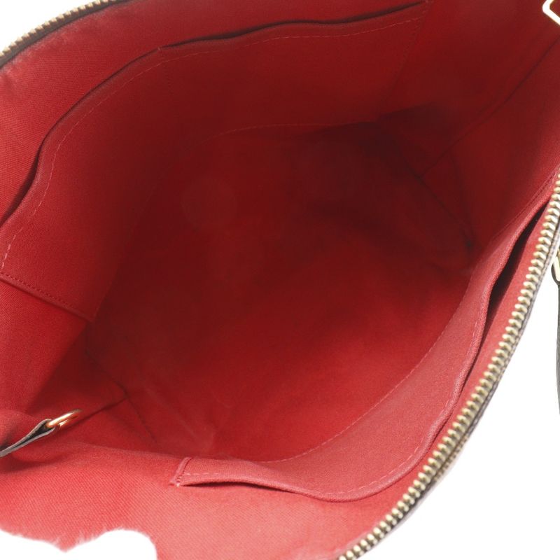 Louis Vuitton Totally PM N41282 Damier Canvas Brown Du0165 Women's Tote Bag