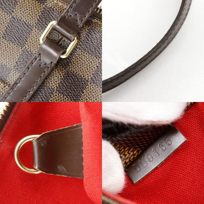 Louis Vuitton Totally PM N41282 Damier Canvas Brown Du0165 Women's Tote Bag