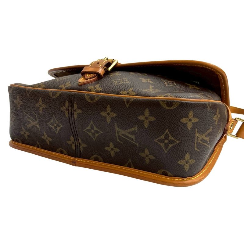 Louis Vuitton Vintage Sologne Monogram Leather Shoulder Bag