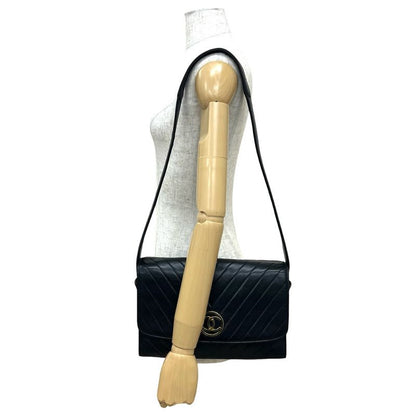 Chanel Chanel Vintage V Stitch Lambskin Semi