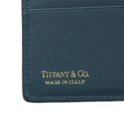 Tiffany & Co Tiffany & Co Pass Port Case Leather Green An23 • OH