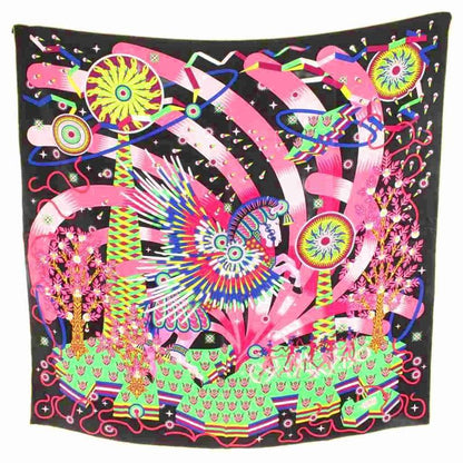 Hermes Care 90 LA Source de Pegase Source of Pegasus Scarf All Over Pattern