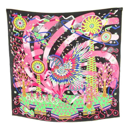 Hermes Care 90 LA Source de Pegase Source of Pegasus Scarf All Over Pattern