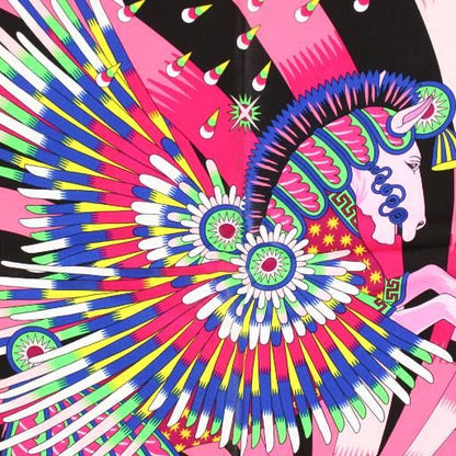 Hermes Care 90 LA Source de Pegase Source of Pegasus Scarf All Over Pattern