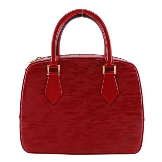 Louis Vuitton Sablon M52047 Epi Leather Red Th0918 Women's Handbag