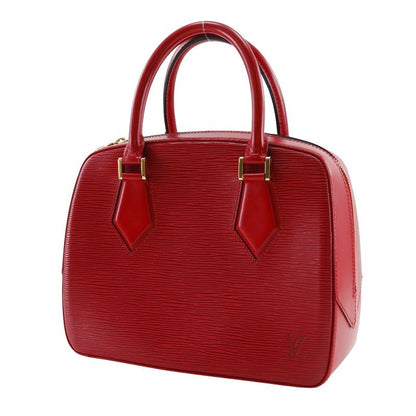 Louis Vuitton Sablon M52047 Epi Leather Red Th0918 Women's Handbag