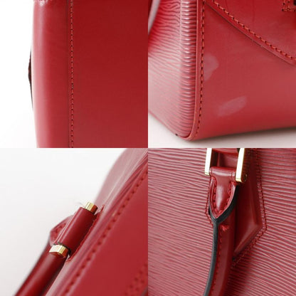 Louis Vuitton Sablon M52047 Epi Leather Red Th0918 Women's Handbag