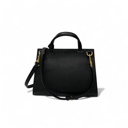 Gucci Bag Shoulder Bag Black Gold Ggmarmont Mini Top Handle Bag 2way Handbag