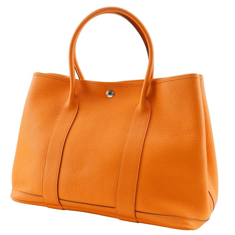 Hermes Garden Party PM Negonda Orange N Women's Tote Bag