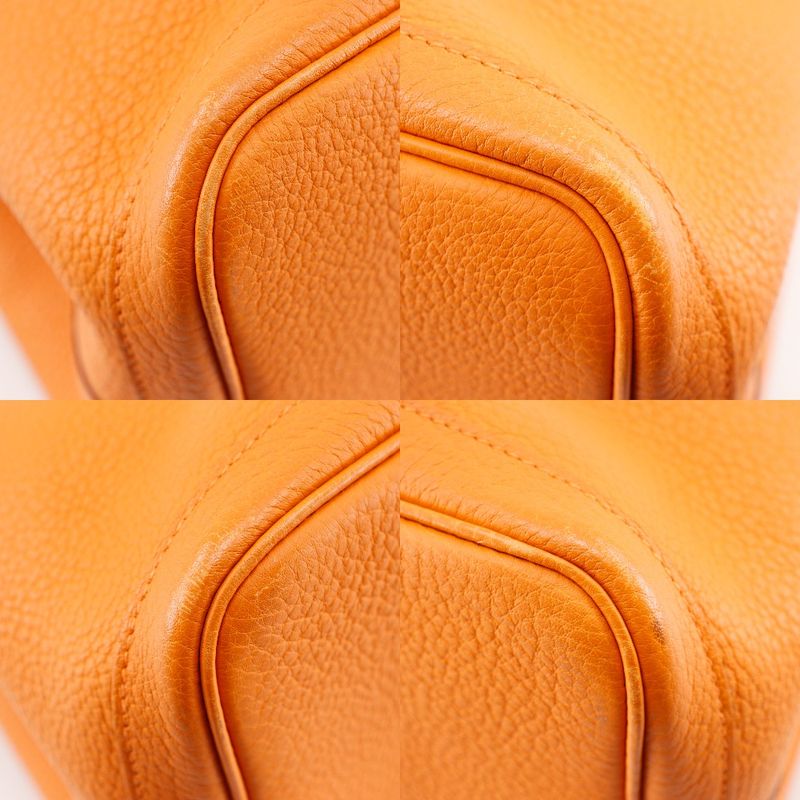 Hermes Garden Party PM Negonda Orange N Women's Tote Bag