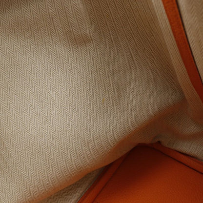 Hermes Garden Party PM Negonda Orange N Women's Tote Bag