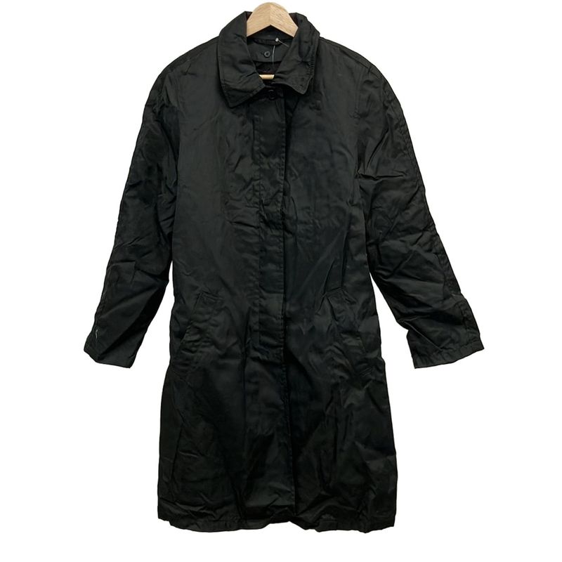 Prada Coat Size L Women's - Black Long Sleeve Spring Autumn