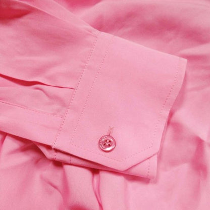 19aw Balenciaga Back Logo Oversize D Bowtie Band Collar Shirt Blouse Tops Cut