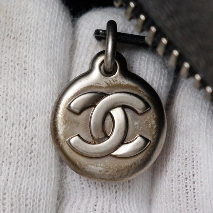 Chanel Reprint Tote Coco Mark Matelasse A01804 Caviar Skin Black Women's Tote