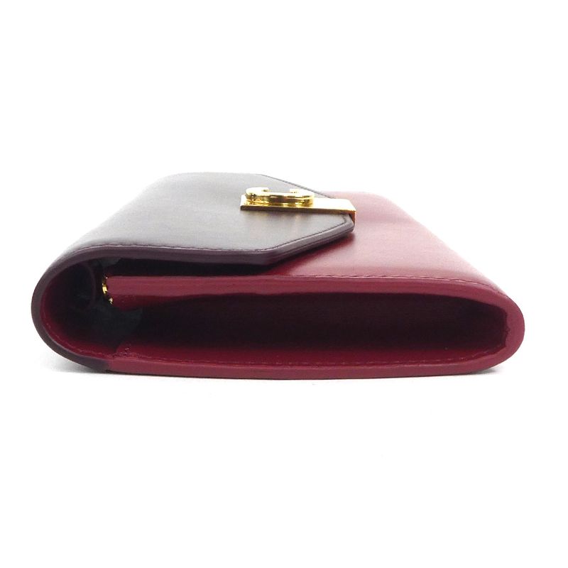 Celine CELINE chain wallet long wallet