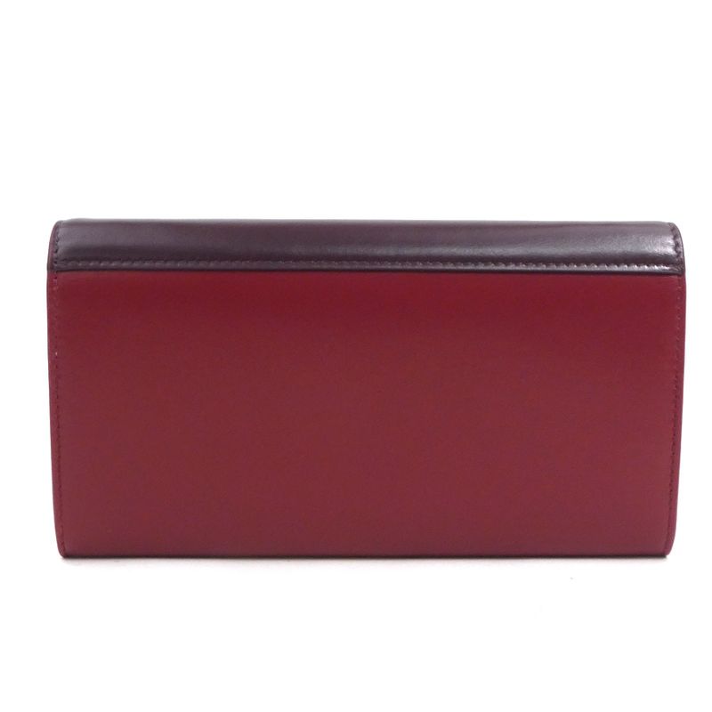 Celine CELINE chain wallet long wallet