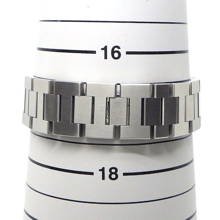 Cartier Watch Pasha C Meridian M7 Silver Dial Date GMT SS Automatic