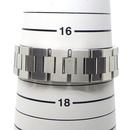 Cartier Watch Pasha C Meridian M7 Silver Dial Date GMT SS Automatic
