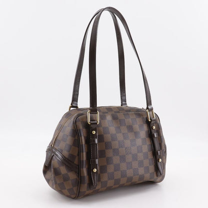 Louis Vuitton Rivington PM N41157 Damier Canvas Brown Du4150 Women's Tote Bag