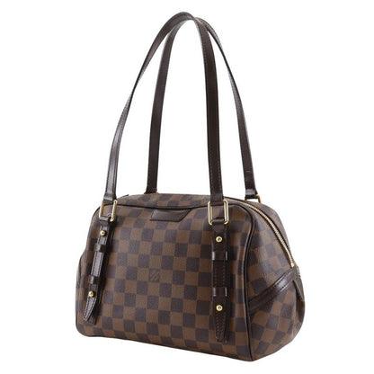 Louis Vuitton Rivington PM N41157 Damier Canvas Brown Du4150 Women's Tote Bag