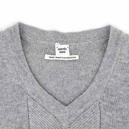 Hermes Knit One Piece Gray - Size 34 Cashmere Women's Apparel Women's