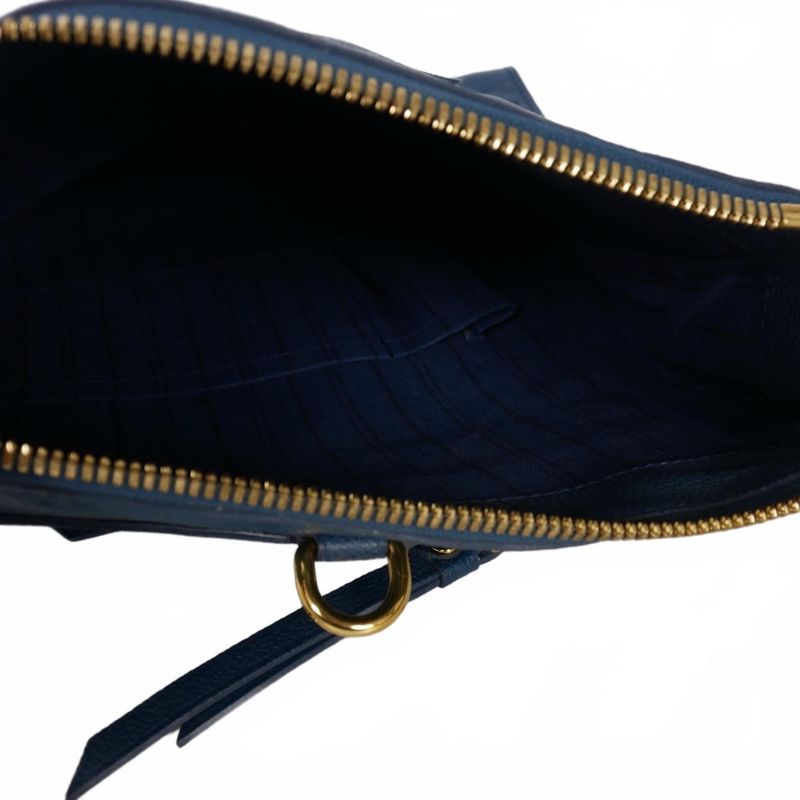 Louis Vuitton Petillant Clutch Bag Empreinte Blue M93427