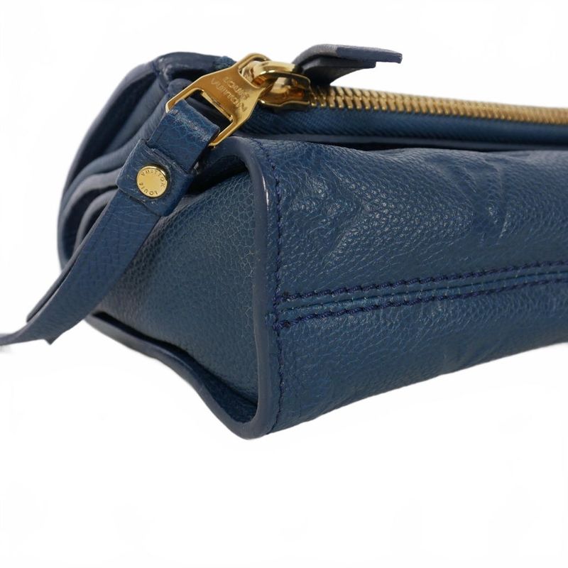 Louis Vuitton Petillant Clutch Bag Empreinte Blue M93427