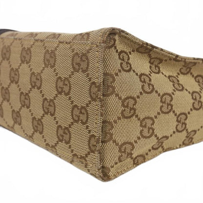 Gucci Jackie One Shoulder Bag GG Canvas Brown