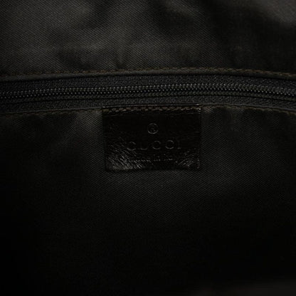 Gucci Jackie One Shoulder Bag GG Canvas Brown