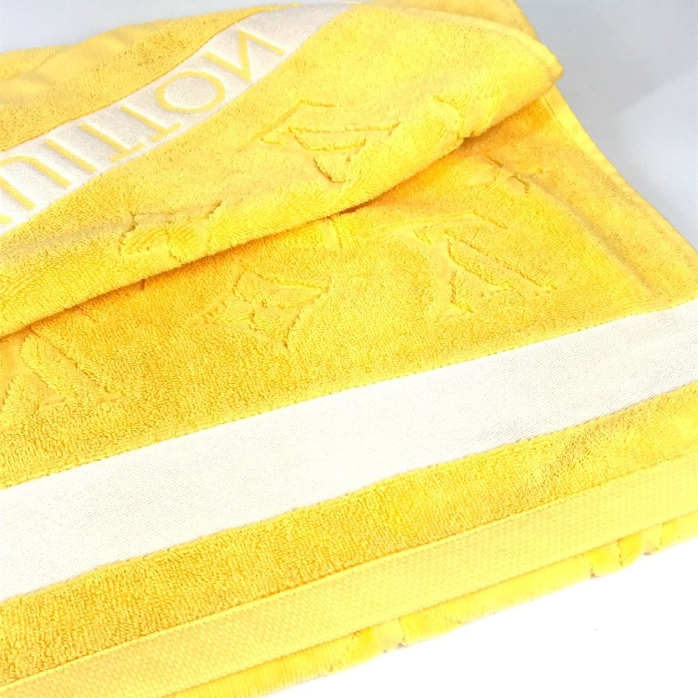 Louis Vuitton Towel Beach Towel/Lv Vacation M78458 Cotton Yellow