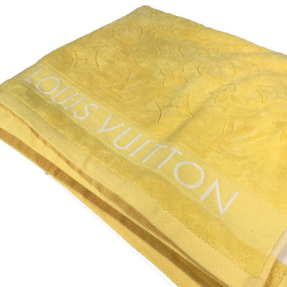 Louis Vuitton Towel Beach Towel/Lv Vacation M78458 Cotton Yellow