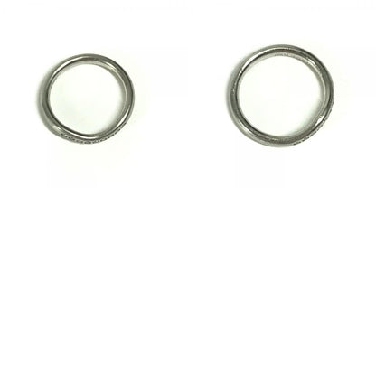 Tiffany&Co Tiffany Ring Curved Band Peretti Pt950 Silver