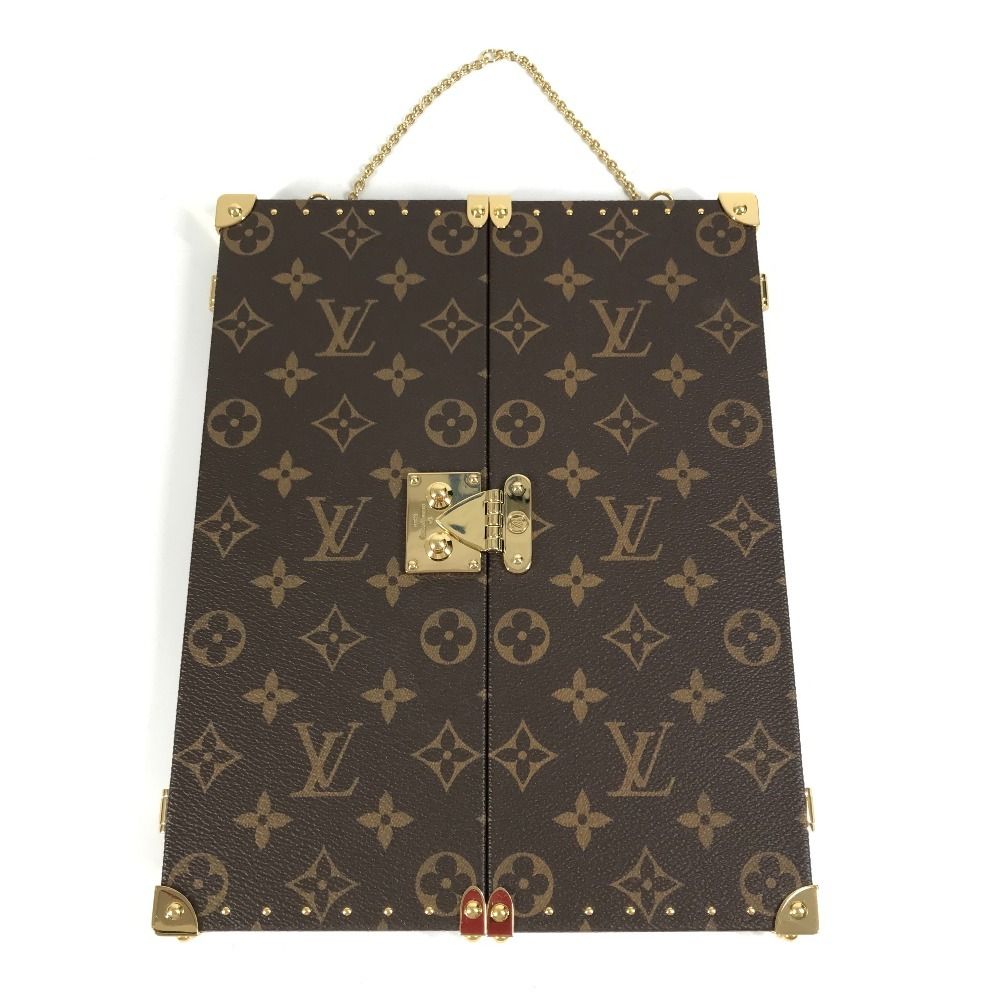 Louis Vuitton Mirror Home Mirror Trunk Gi0554 Monogram Canvas Brown