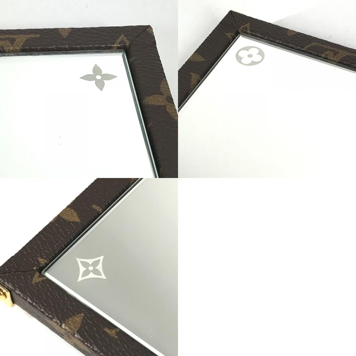 Louis Vuitton Mirror Home Mirror Trunk Gi0554 Monogram Canvas Brown