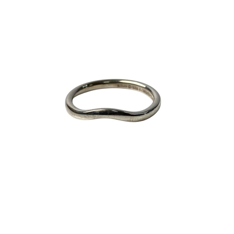 Tiffany & Co Tiffany Women's Curved Elsa Peretti Ring Size Approx 8.5