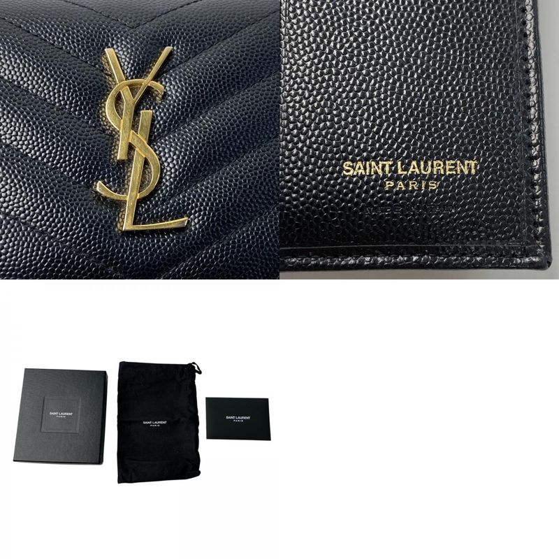 Saint Laurent Women's Cass Andra Trifold Wallet