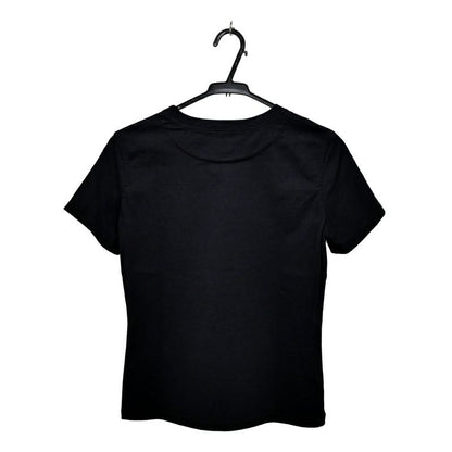 Hermes T-shirt Faubourg Rainbow Black Size 36 Cotton Short Sleeve