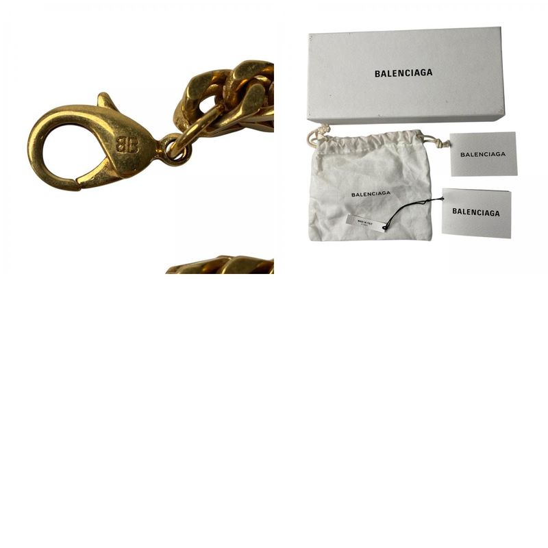 Balenciaga Women's Gold Chain Necklace GP