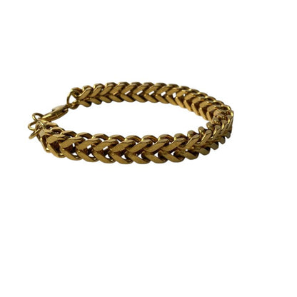 Balenciaga Men's Gold Chain Bracelet GP #m