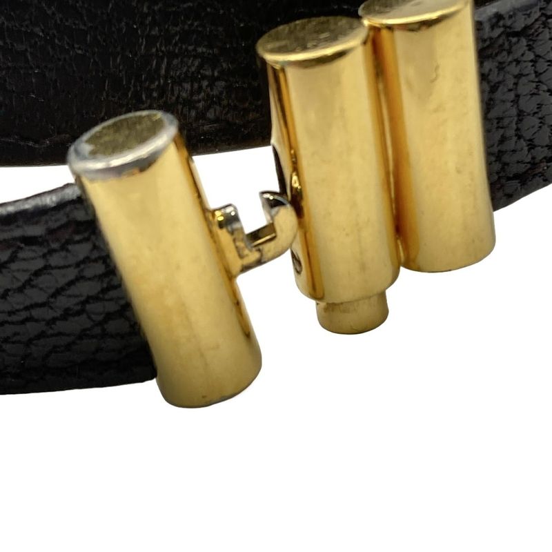 Bvlgari Bracelet Bvlgari Leather Dark Brown X Gold