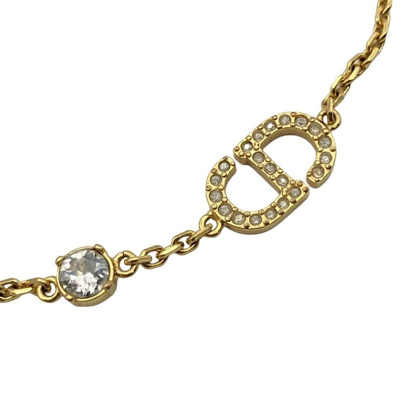 Dior Christian Dior Bracelet - Gold CD Motif