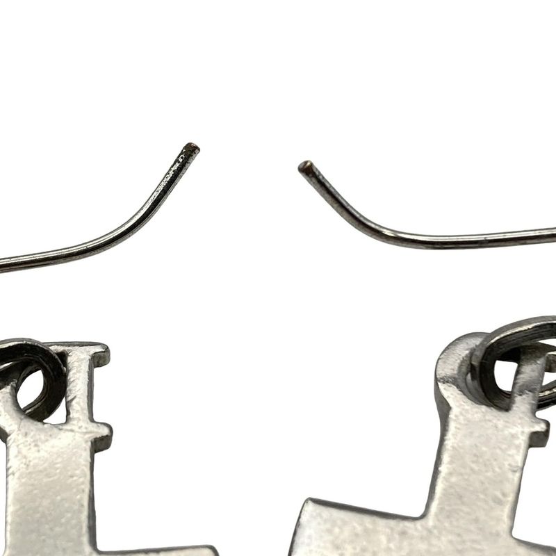 Dior Christian Dior Earrings - Silver Cross