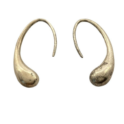 Tiffany & Co Earrings Tea a Dos Lop Silver