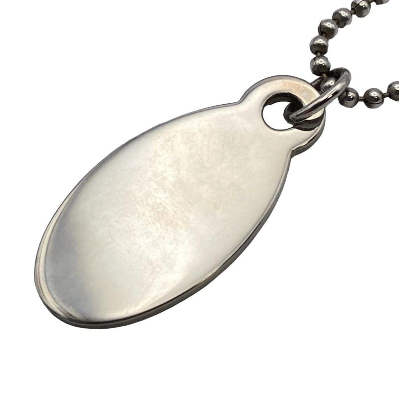 Tiffany & Co Necklace Return to Oval Silver Long Ball Chain