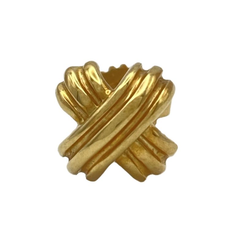 Tiffany & Co Earrings Signature 18k Yellow Gold One Side Only